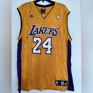 Adidas Los Angeles Lakers Kobe Bryant #24 home jersey